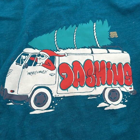 Old Navy Boys Christmas Tree Shirt XS (5) - Picture 2 of 3